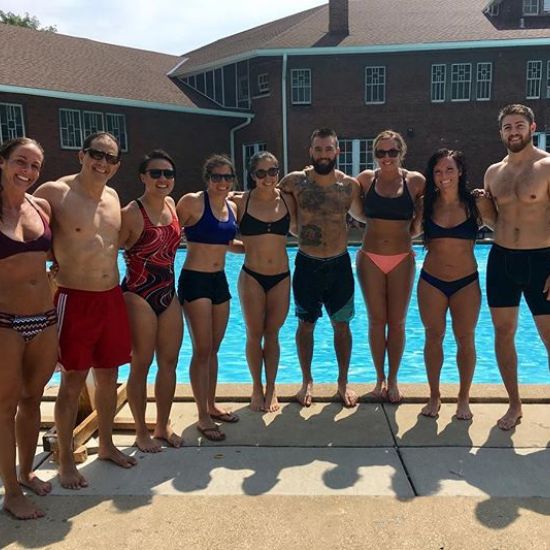 @windycitysc crew getting our swim practice in before @thegranitegames #roadtominnesota#thegranitegames#windycitylivin#livebig