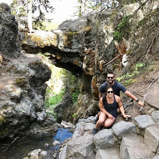 #tbt Unforgettable adventures in Yellowstone. We'll definitely be back #yellowstone#livebig#windycitylivin#nature#getoutside#fitness#health#hiking#hikingadventures