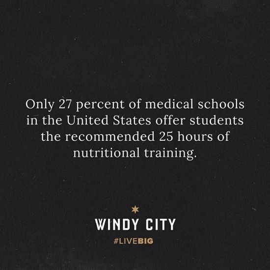 But... there's hope. Some docs are taking nutrition a lot more seriously these days.
•
When the Prescription Is a Recipe
•
Check link in profile
•
#windycitylivin #liveBIG