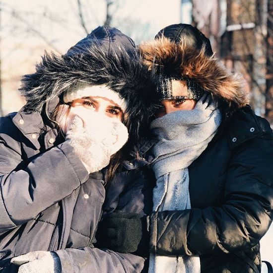 A Floridian and Las Vegan landed in Chicago... let’s just say we were cold! 