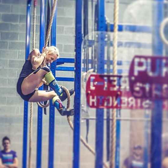 In honor of today being my 5 year anniversary of doing crossfit, here is a picture of me lol-ing during a rope climb. Because we all need to smile more during rope climbs. 
#girlswhocrossfit #ropeclimbsfordays #5years #crossfitisfun #livebig #windycitylivin