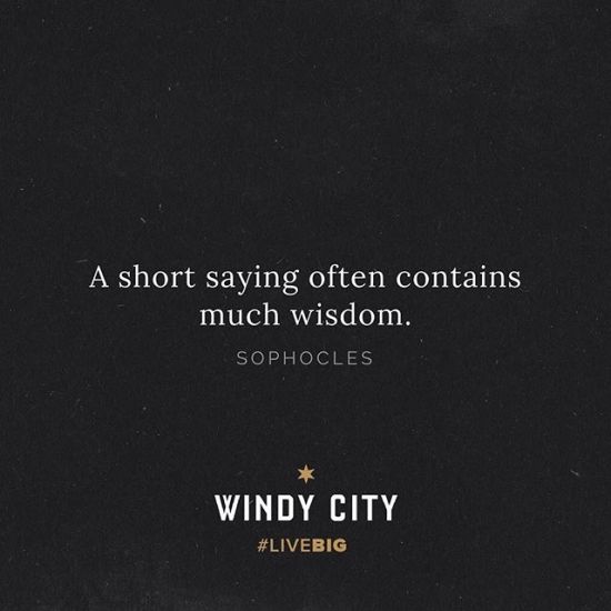 LIVE BIG.
•
#windycitylivin #liveBIG