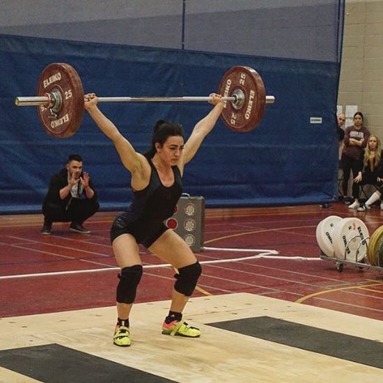 G2OH (Ground to overhead) ◼️◼️✔️#competition #snatch #AISIG #CYF #cleaner #SISU #thankscouch #girlswholift #muscle #windycitylivin #LiveBIG PC: Aurora Weightlifting Club