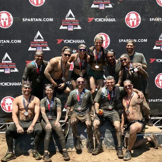 Spartan Sprint extra muddy edition. 